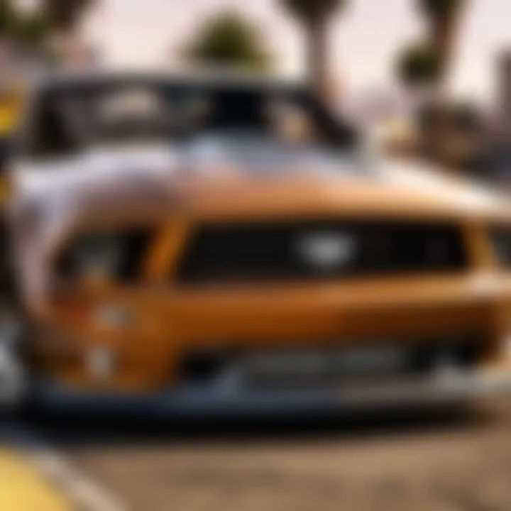 Aggressive Front Bumper Modification for 2006 Mustang GT