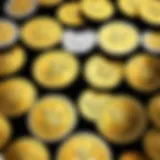 Abstract illustration of virtual currency