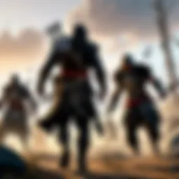 Warrior wielding battle axe in Assassin's Creed Valhalla