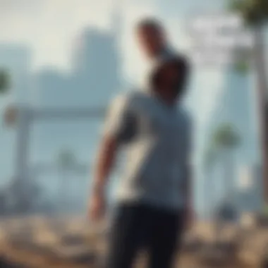 Illustration showcasing auto clicker keys in action within gameplay