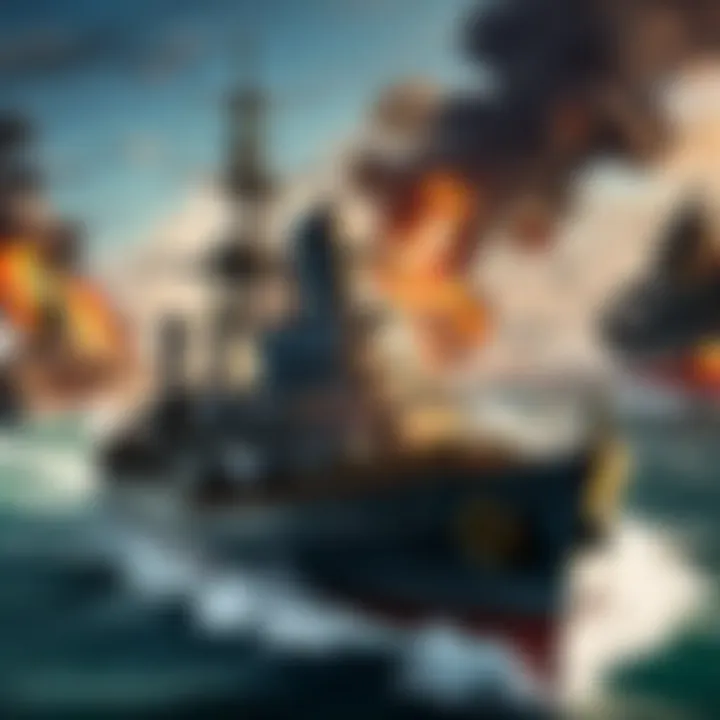 Battle of Titans in World of Warships Legends