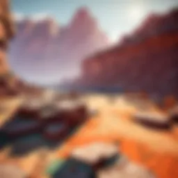 Bedrock formation in Minecraft