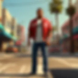 A skilled player navigating the streets of Los Santos with precision.