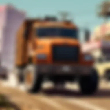 Mission Thrills: The Bison Truck in High-Stakes Action Bison Truck in action during an adrenaline-pumping mission