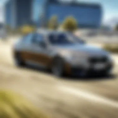 Diverse BMW Customers Test Drive Diverse group of BMW customers enjoying a test drive