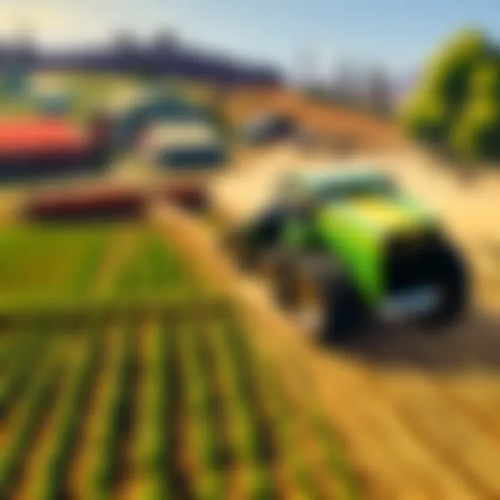 Bountiful Harvest in Virtual Farming Game