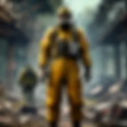 Radioactive contamination aftermath