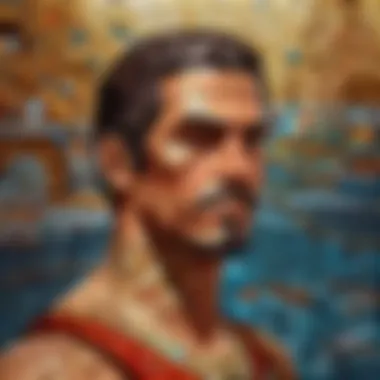 Mosaic Reflections of Civilization Civilization Mosaic Artwork
