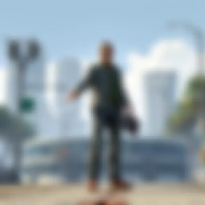 User interacting with voice navigation on a smartphone