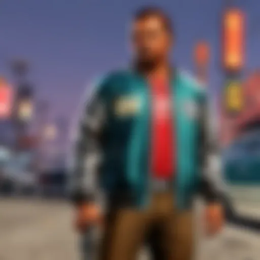 An immersive character customization screen showcasing various options.