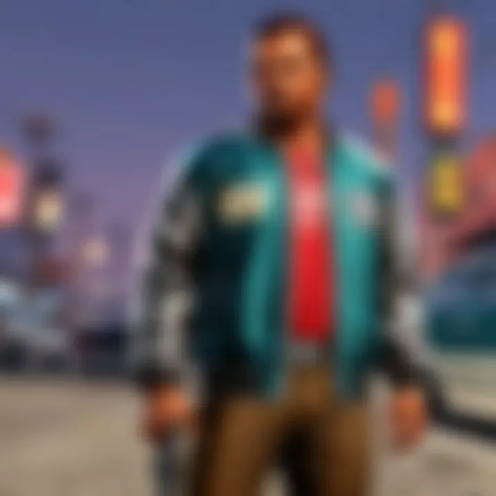 An immersive character customization screen showcasing various options.