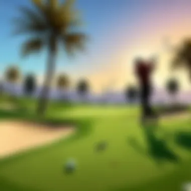 Creative Golf It Online Gameplay Visualization