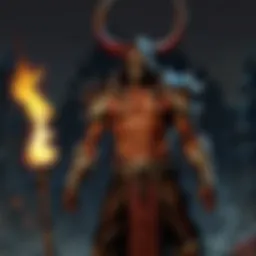 Dark Magic Sorcery in Diablo World