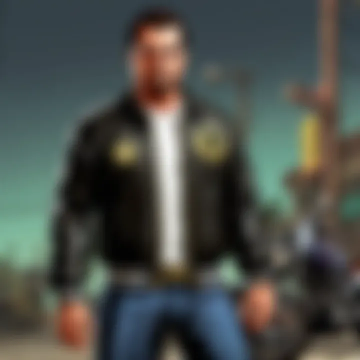 Detailed character customization in GTA Roleplay Game