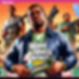 Digital Gaming Store Illustration