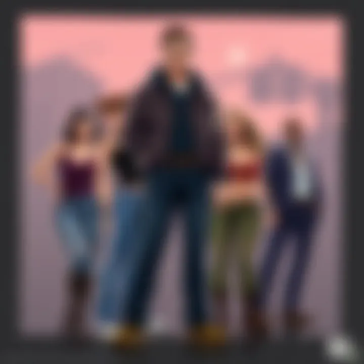 New Characters from DLC7 A concept art piece depicting new characters introduced in DLC7