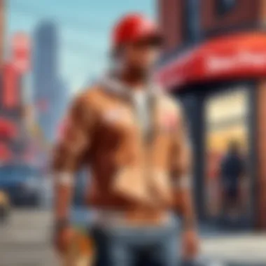 Employment Trends and DoorDash Illustration illustrating DoorDash's impact on employment trends