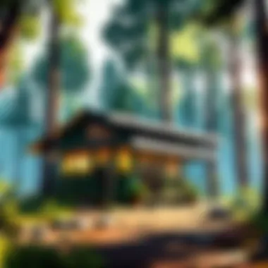 Innovative Design Elements in The Forest PS Store Dynamic Interface of The Forest PS Store