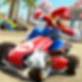 Dynamic Racing Action