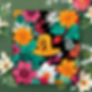 Floral-Inspired Amazon Gift Card Design Elegant Amazon gift card design with floral motifs