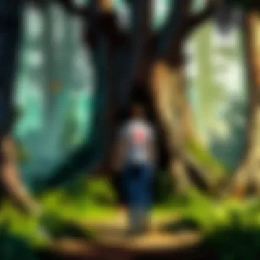 Enchanted Forest Pocket Kingdom Illustration