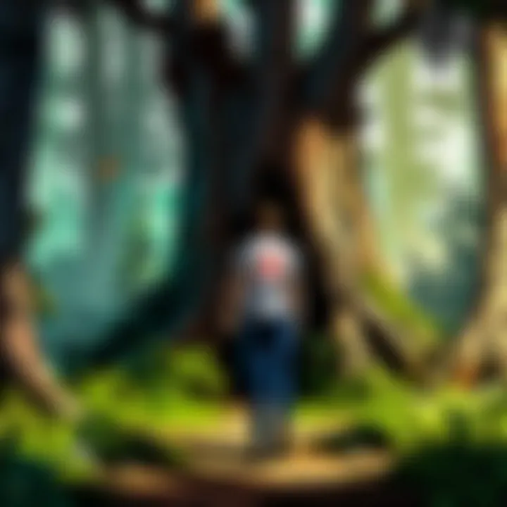 Enchanted Forest Pocket Kingdom Illustration