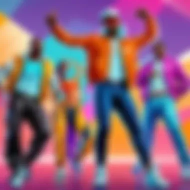 Energetic dance moves in Nintendo Just Dance Unlimited