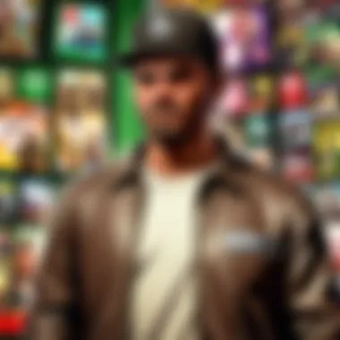 Enhanced Gameplay with Xbox Cards Artistic depiction of Xbox Game Store cards enhancing gameplay