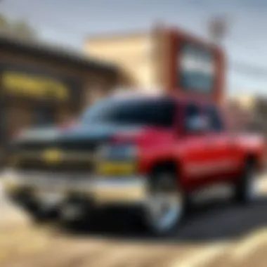Aesthetic Exterior Enhancements Sleek Chevrolet Silverado exterior modifications