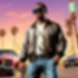 Virtual reality glasses enhancing GTA Live Card experience