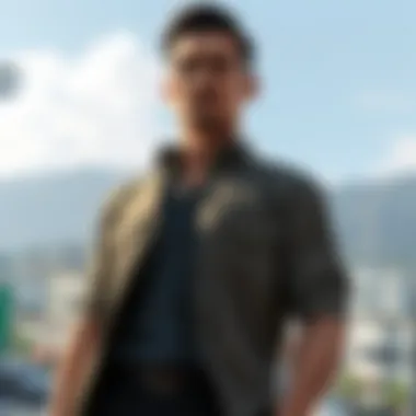 A serene landscape from an exploration-based game