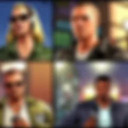 Illustration depicting the evolution of voice change mod in GTA Games