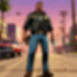 Sword-wielding warrior in a mystical forest