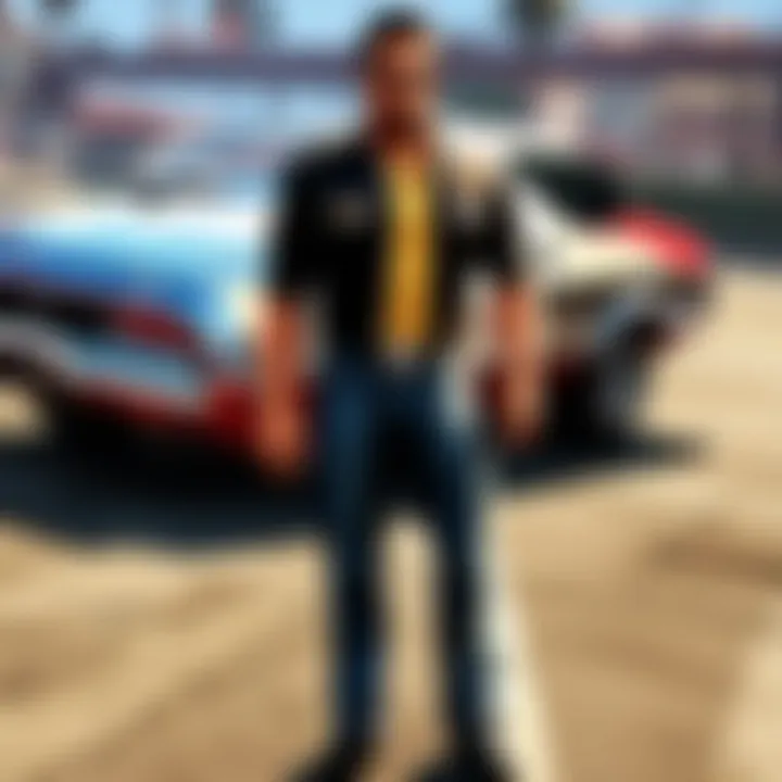 Creative montage of various mod themes in GTA