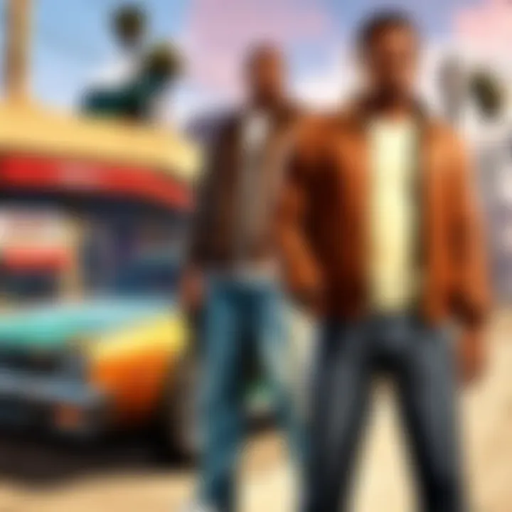 A nostalgic collection of classic GTA games showcasing their evolution over the years.