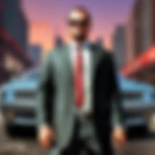 A captivating virtual skyline representing corporate power in gaming.