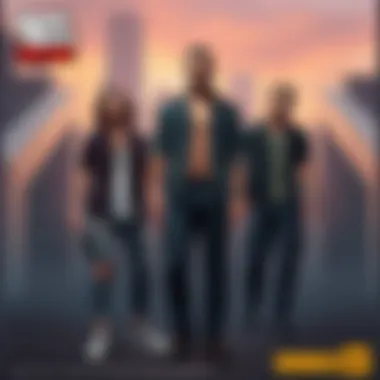 Collaboration in the GTA Roleplaying Community A diverse group of players collaborating on a mission in the GTA universe