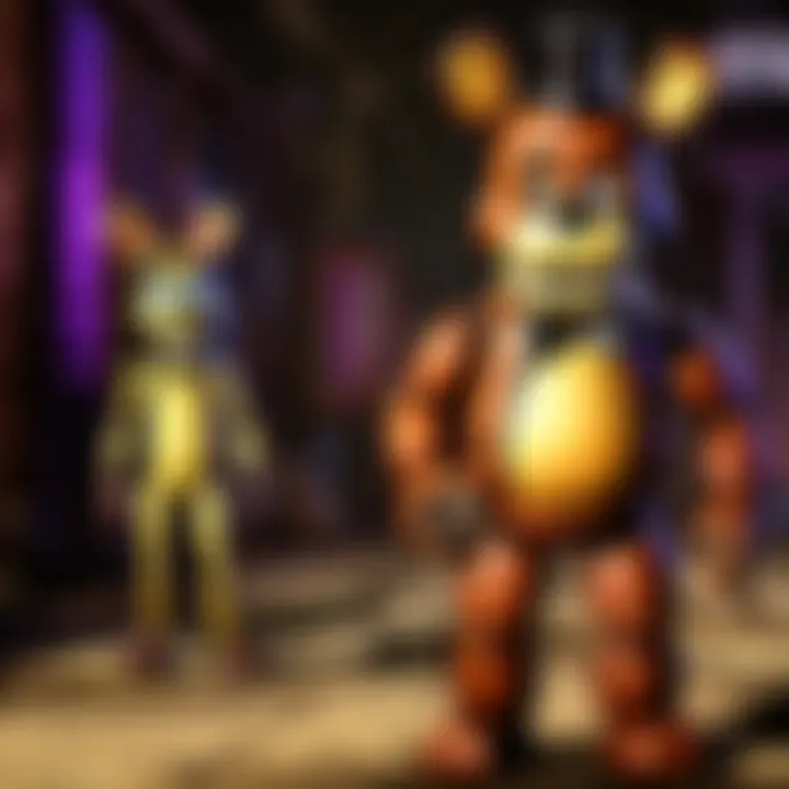 Collage showcasing various FNAF game titles available on Steam