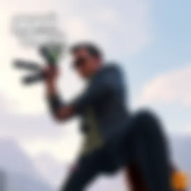 Engaging in a roleplay scenario within GTA 5