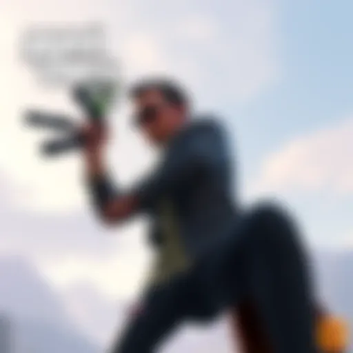 Engaging in a roleplay scenario within GTA 5