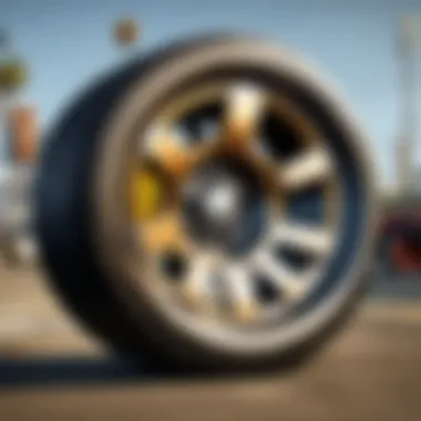 Vehicle performance metrics with fuel rage wheels