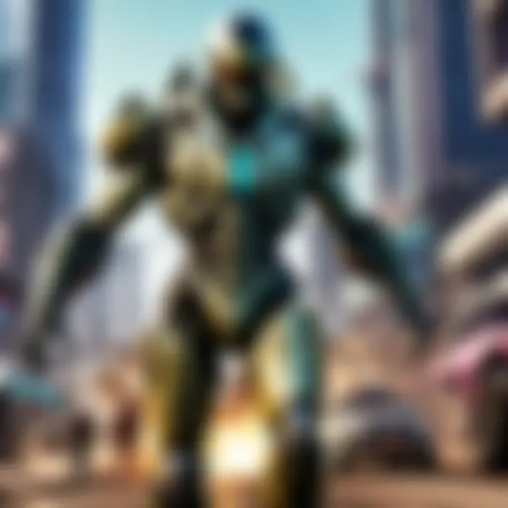 Futuristic Alien Race Conquest