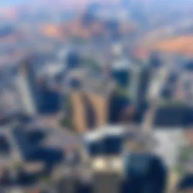 Stunning cityscape of Los Santos