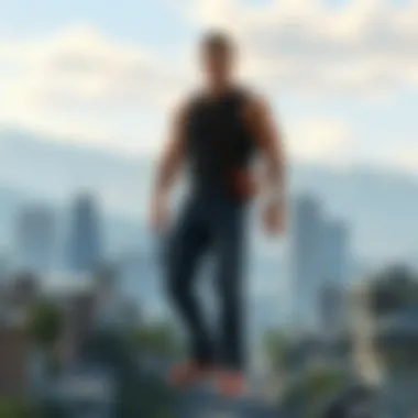 Vibrant cityscape of Los Santos