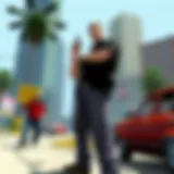 Iconic scenes from Grand Theft Auto games