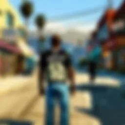 A stunning view of the San Andreas landscape showcasing diverse environments