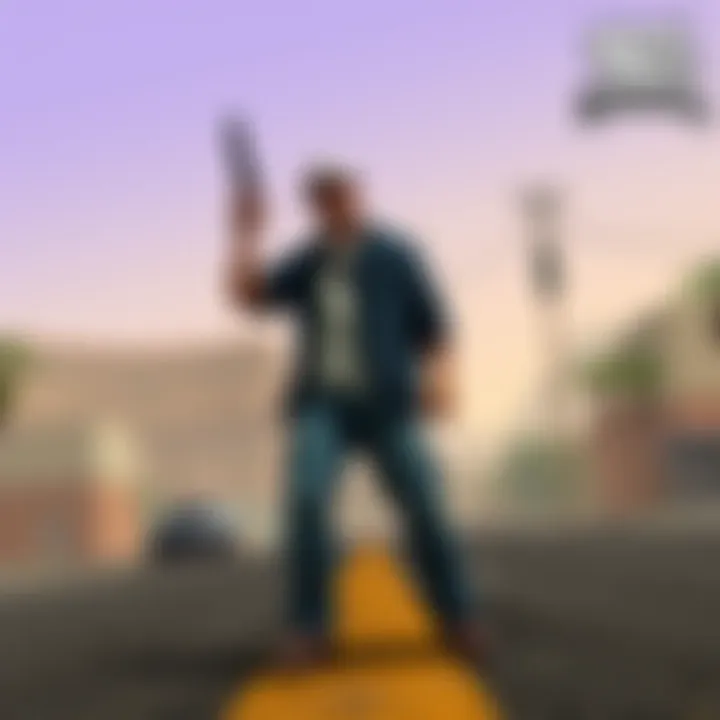 A dramatic moment during a mission