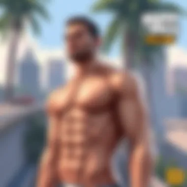 Interface design of GTA on mobile