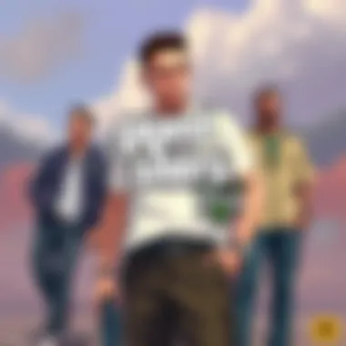 A character evolution chart illustrating different arcs