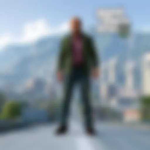 A detailed map of Los Santos showcasing diverse environments